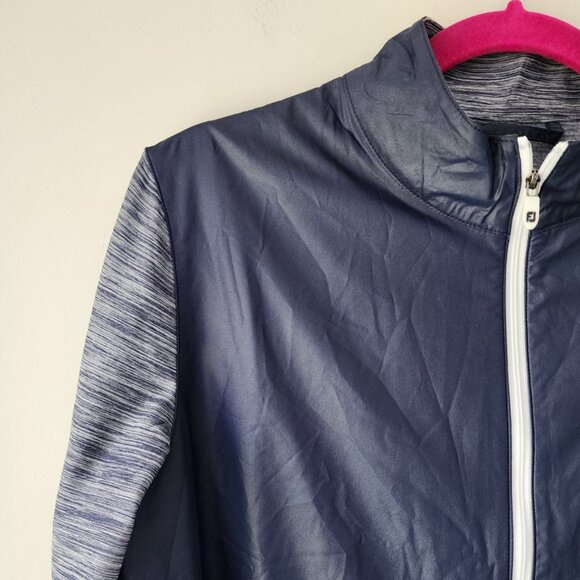 FootJoy Women's Golf Full Zip Jacket | M | Lightweight Performance Windbreaker - Picture 2 of 11
